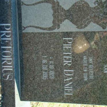 PRETORIUS Pieter Daniel 1923-1995