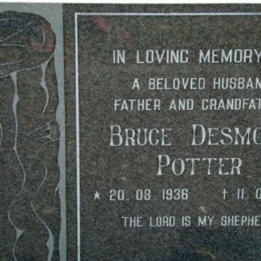 POTTER Bruce Desmond 1936-1993