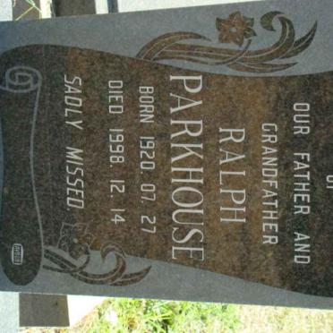 PARKHOUSE Ralph 1920-1998
