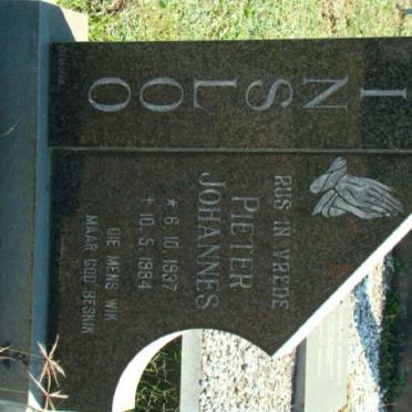 PRINSLOO Pieter Johannes 1937-1984