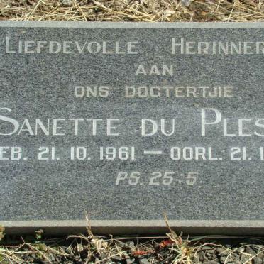 PLESSIS Sanette, du 1961-1961