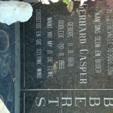 ROBBERTS Gerhard Casper 1958-1985