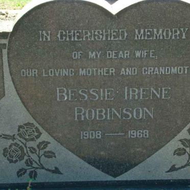 ROBINSON Bessie Irene 1908-1968