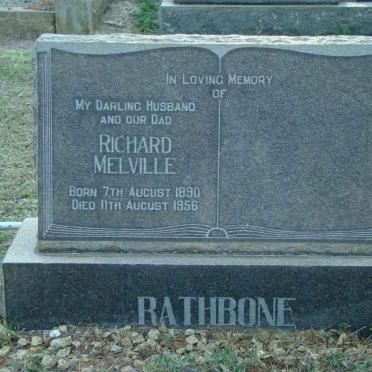 RATHBONE Richard Melville 1890-1956