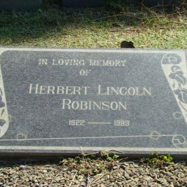 ROBINSON Herbert Lincoln 1922-1983