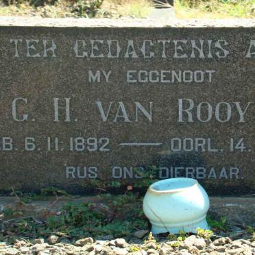 ROOYEN G.H., van 1892-1956