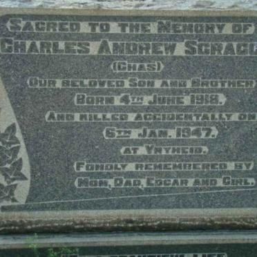 SCRAGG Charles Andrew 1918-1947