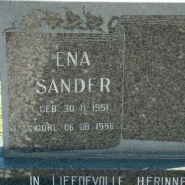 SANDER Ena 1951-1996