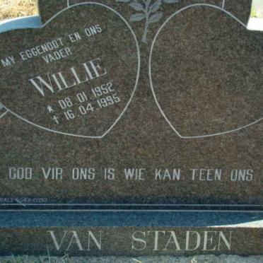 STADEN Willie, van 1952-1995