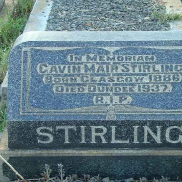 STIRLING Gavin Mair -1937