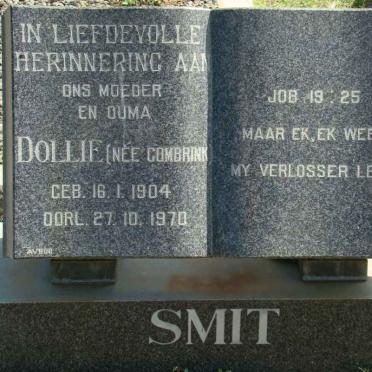 SMIT Dollie nee COMBRINK 1904-1970