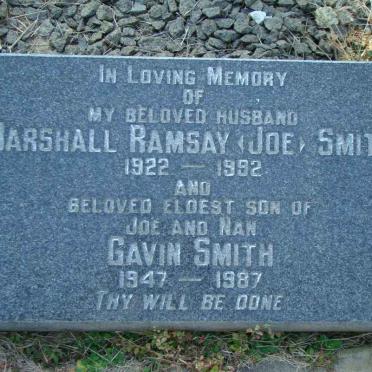 SMITH Marshall Ramsay 1922-1992 :: SMITH Gavin 1947-1987