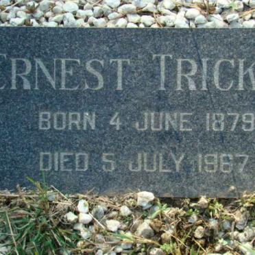 TRICKER Ernest 1879-1967
