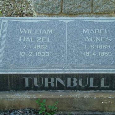 TURNBULL William Dalzel 1862-1933 &amp; Mabel Agnes 1869-1960