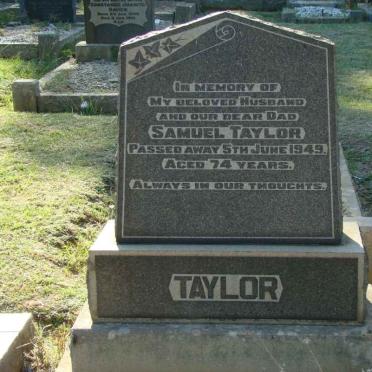 TAYLOR Samuel -1943