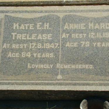 TRELEASE Kate E.H. -1947 :: HARDY Annie -1942