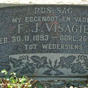 VISAGIE F.J. 1893-1946