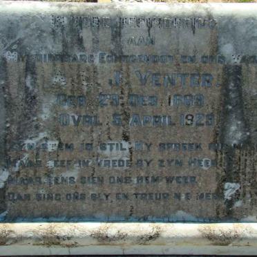 VENTER A.L.J. 1889-1929