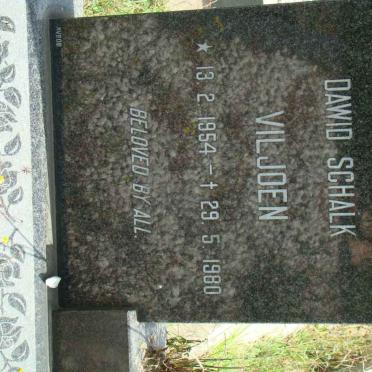 VILJOEN Dawid Schalk 1954-1980