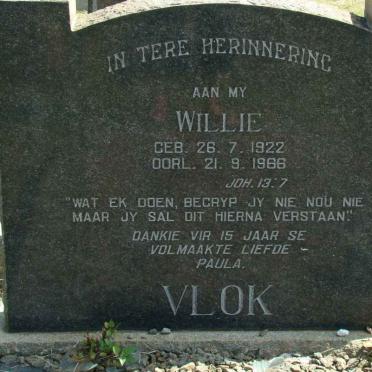 VLOK Willie 1922-1966