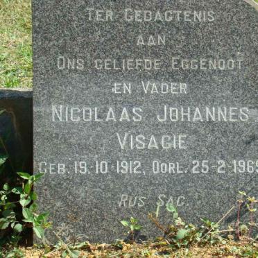 VISAGIE Nicolaas Johannes 1912-1969