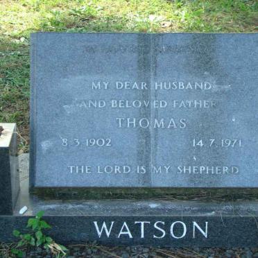 WATSON Thomas 1902-1971
