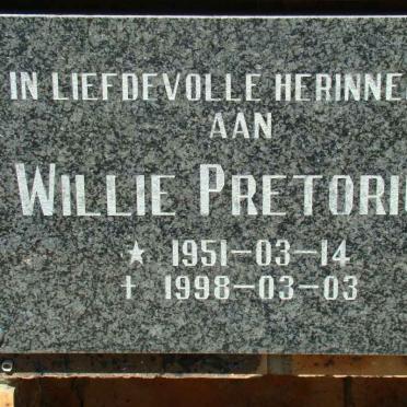 PRETORIUS Willie 1951-1998