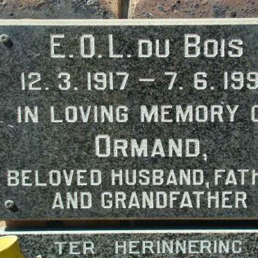 BOIS E.O.L., du 1917-1992