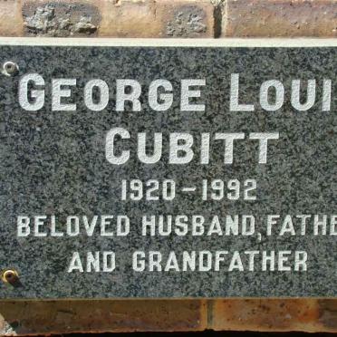 CUBITT George Louis 1920-1992