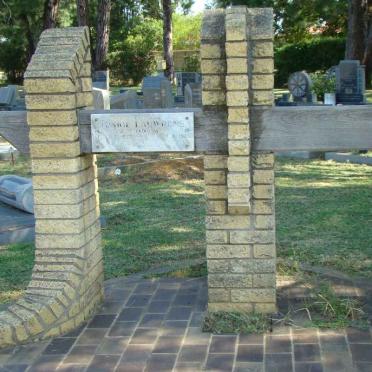 LAUWRENS Tokkie 1903-1985