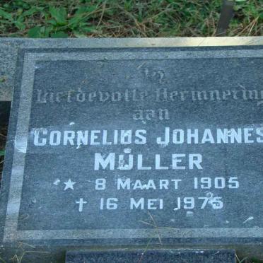 MULLER Cornelius Johannes 1905-1975