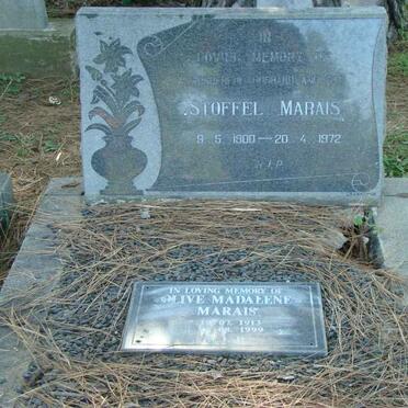 MARAIS Stoffel 1900-1972 &amp; Olive Madalene 1913-1999