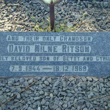 RITSON David Milne 1944-1969