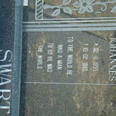 SWART Gerhardus Johannes 1955-1995