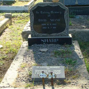 SHARP David Siland 1882-1961 &amp; Winifred Jane French