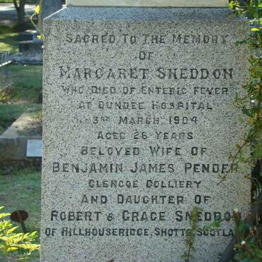 SNEDDON Margaret -1904