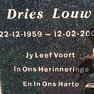 LOUW Dries 1959-2006