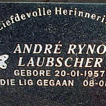 LAUBSCHER André Ryno 1957-2013