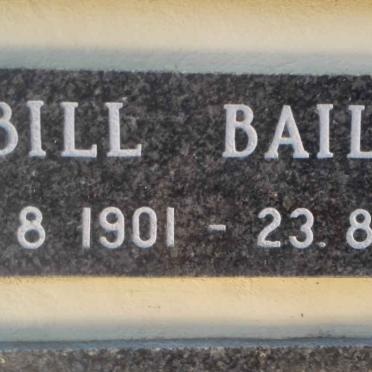 BAILEY Bill 1901-1994