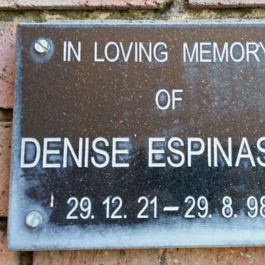 ESPINASSE Denise 1921-1998