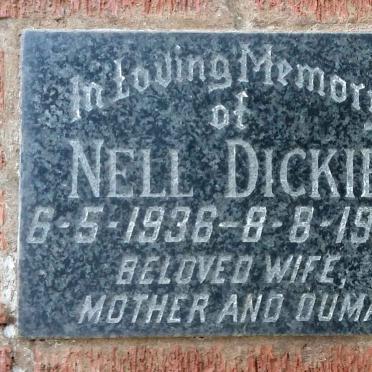 DICKIE Nell 1936-1995