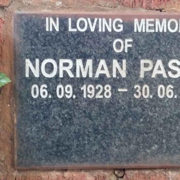 PASKIN Norman 1928-2001
