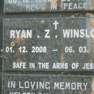 WINSLOW Ryan Z. 2008-2012