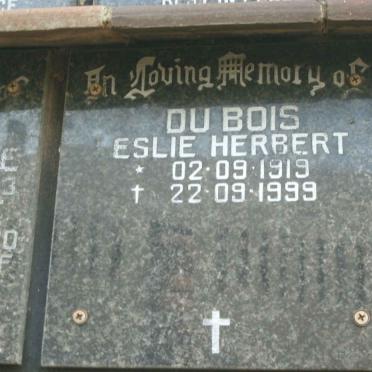 BOIS Leslie Herbert, du 1919-1999