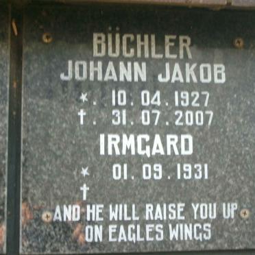 BÜCHLER Johann Jakob 1927-2007 &amp; Irmgard 1931-