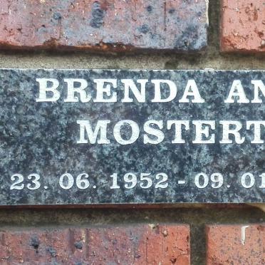 MOSTERT Brenda Ann 1952-2013