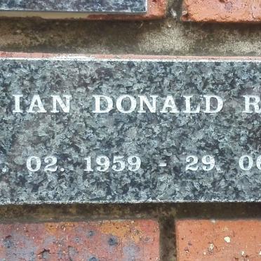 RUST Ian Donald 1959-2005