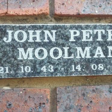 MOOLMAN John Peter 1943-2003