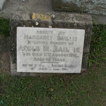 BAILLIE Angus -1918