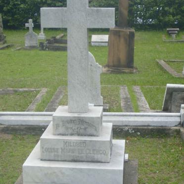 CLERCQ Mildred Louise Marie, le -1962